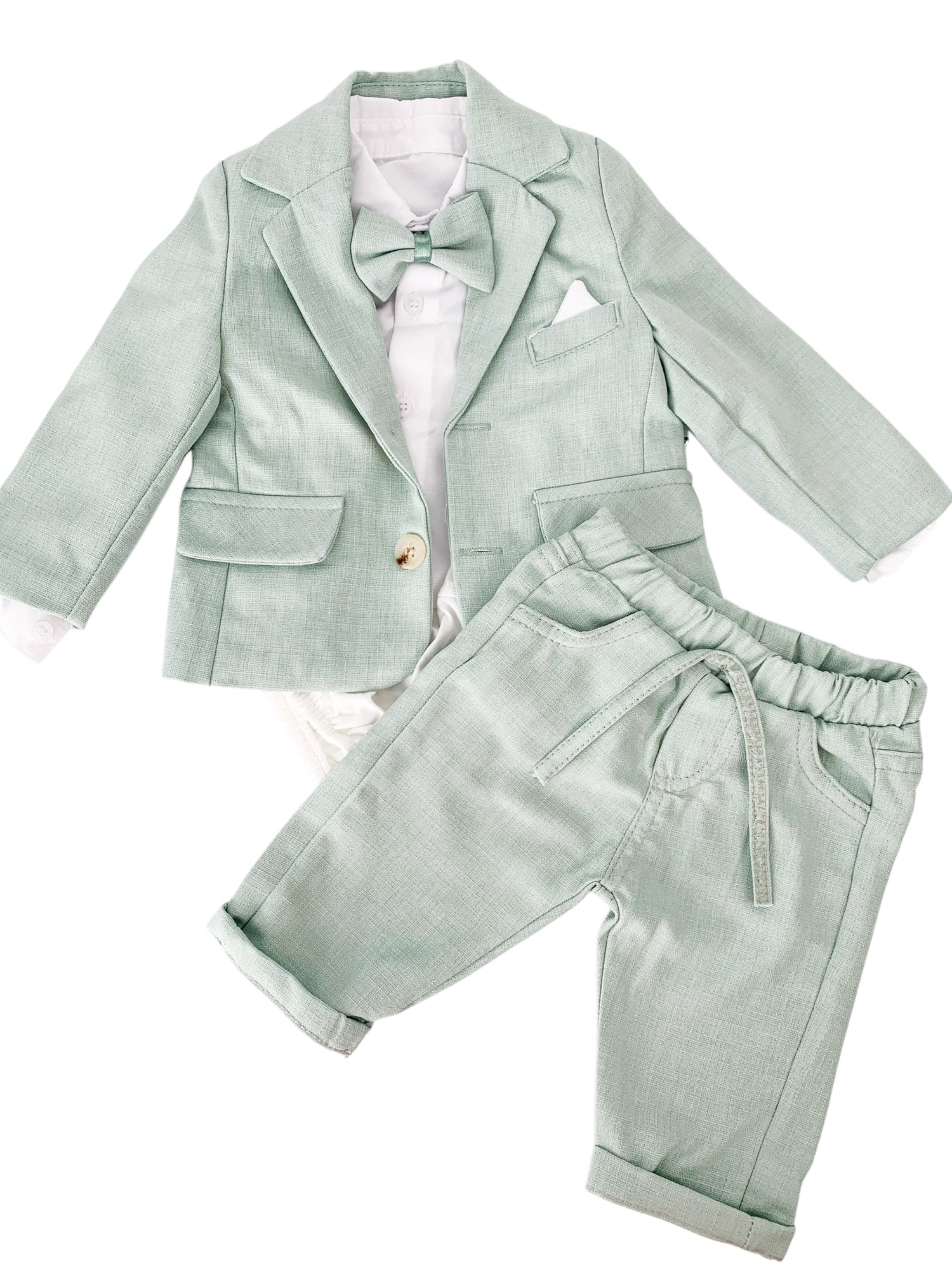 Set Complet Haine Bebelusi - Costum 4 Piese - Thedi