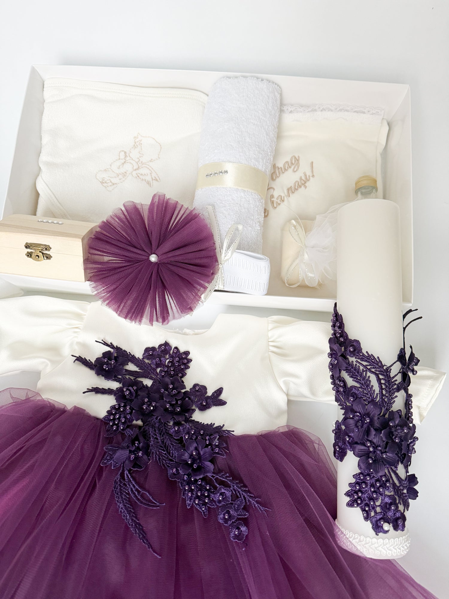 Set botez complet Cherry