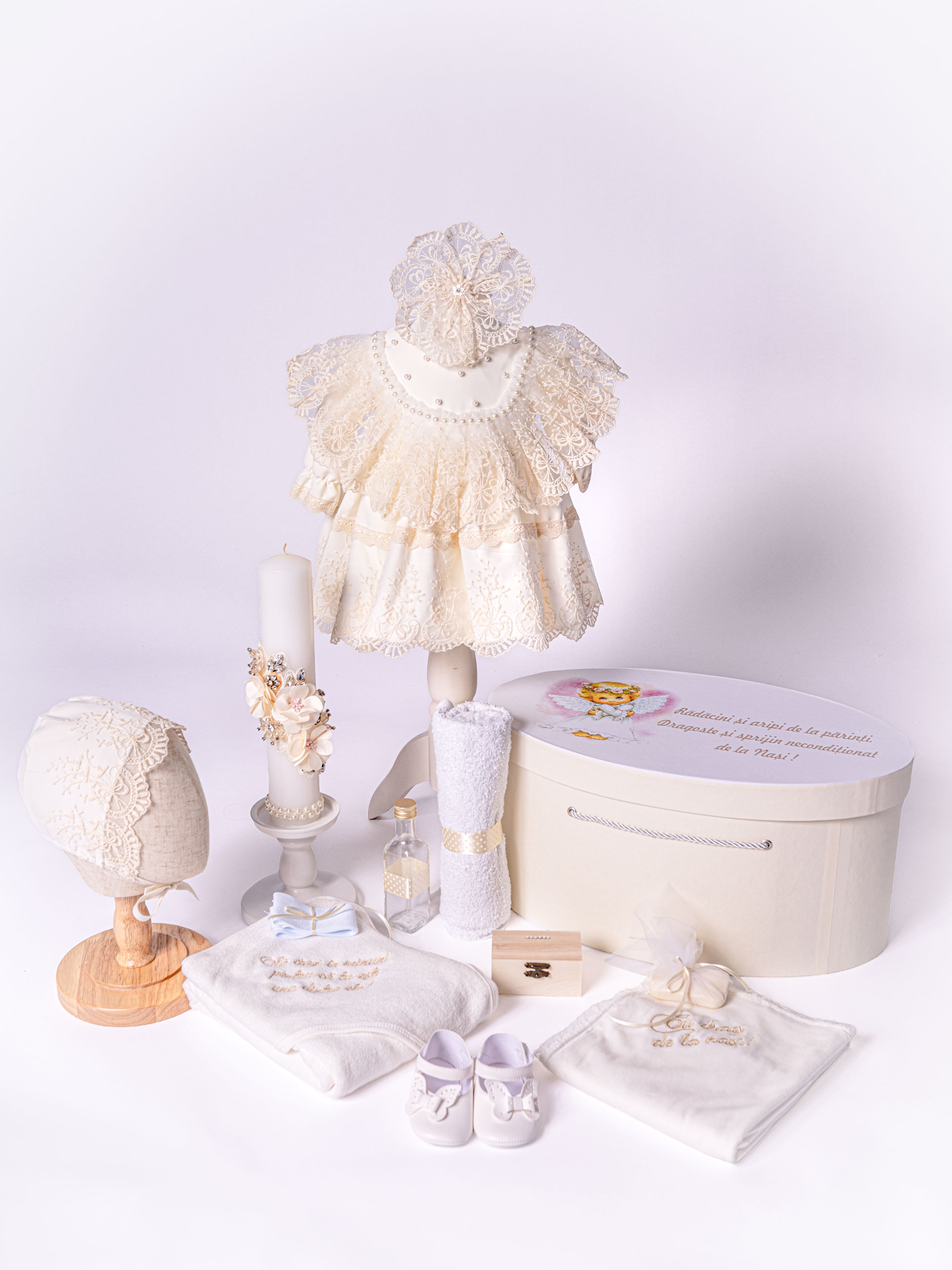 Kit Botez Micuta - Trusou Hand-Made si Cufar Incapator