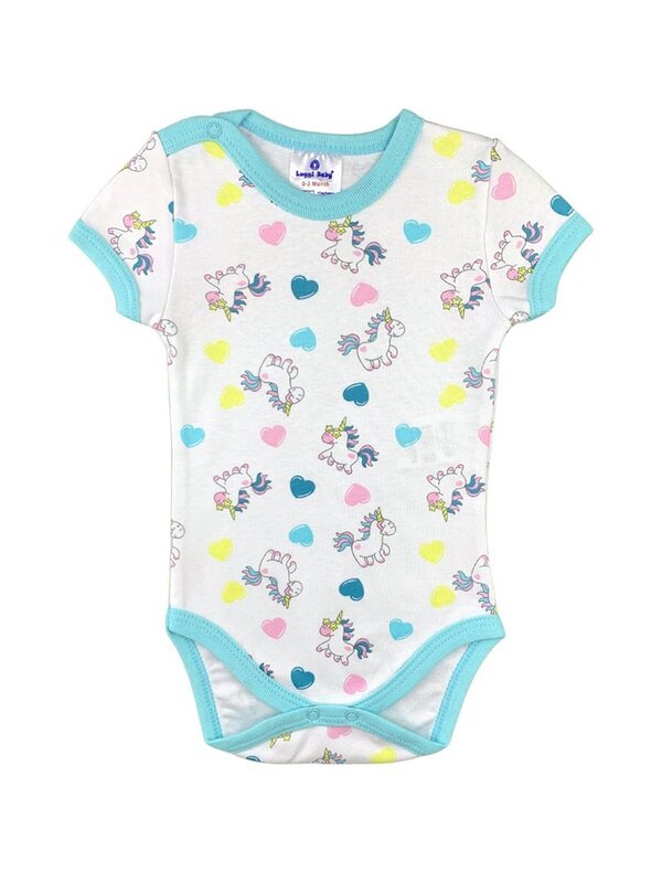 Body unicorn cu inimioare