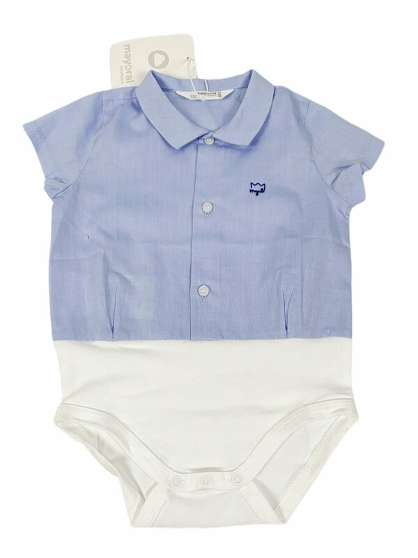 Camasa tip body albastra