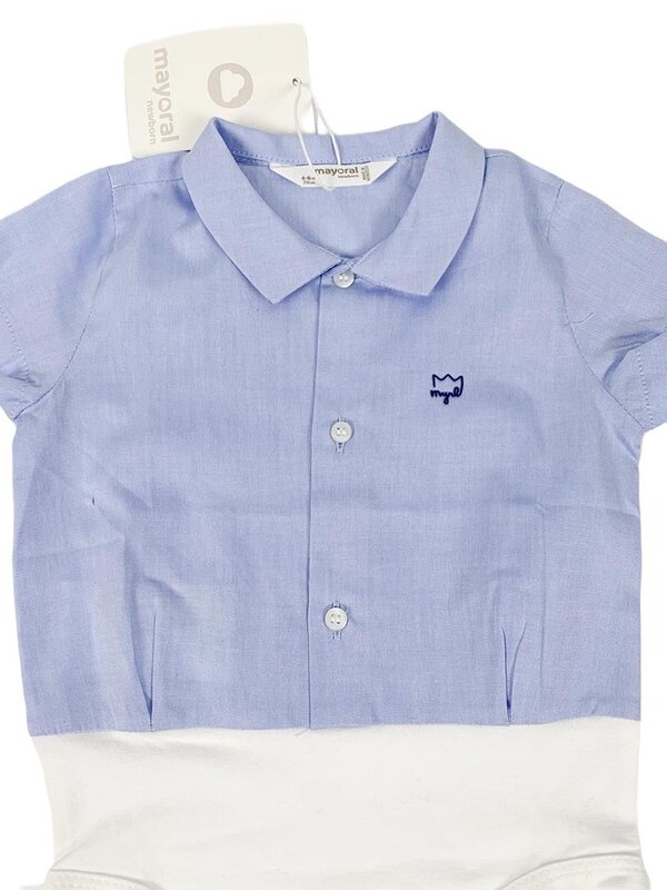 Camasa tip body albastra