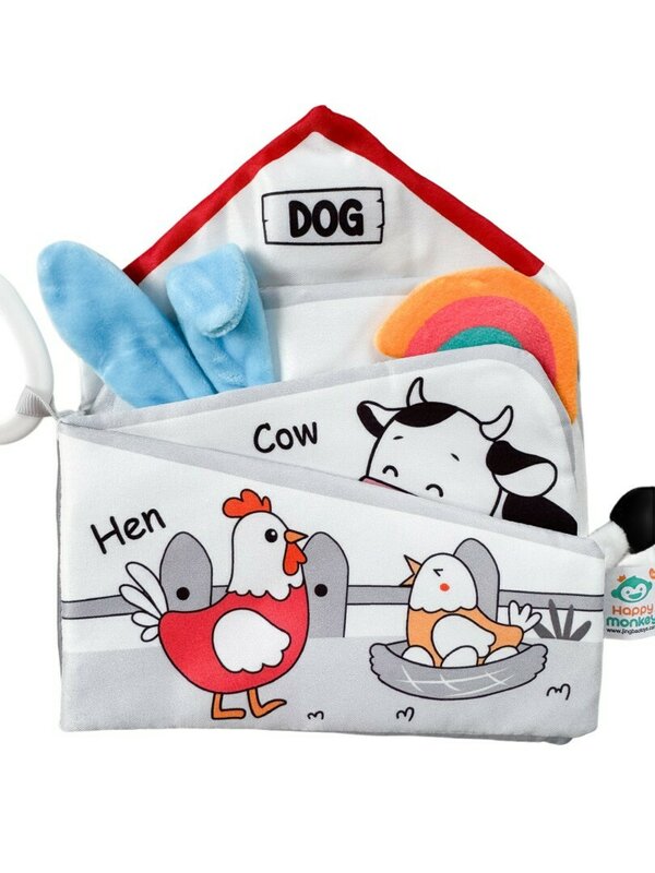 Carte cu animale zornaitoare - Pui