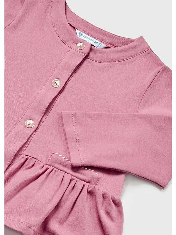 Compleu roz de fetita “Bonjour”