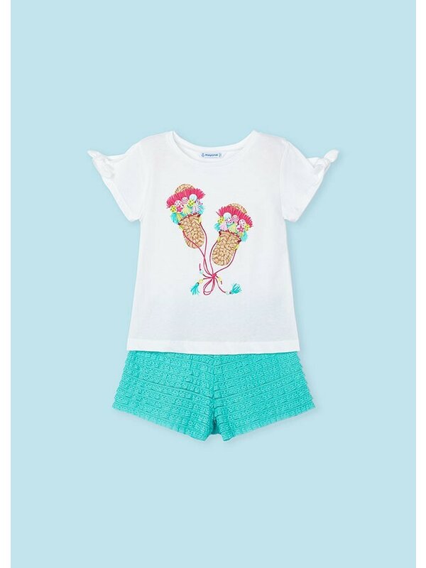 Compleu turcoaz de fetita - Mayoral