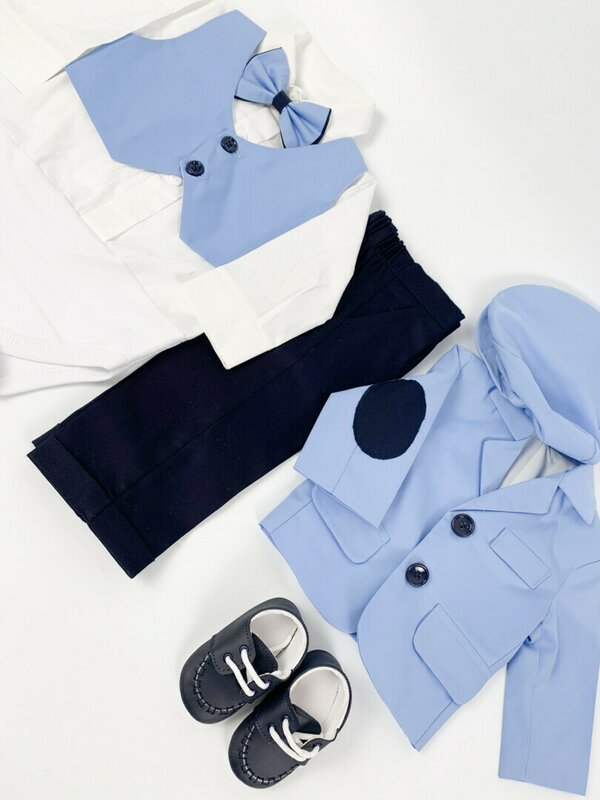 Costum botez baiat Achim