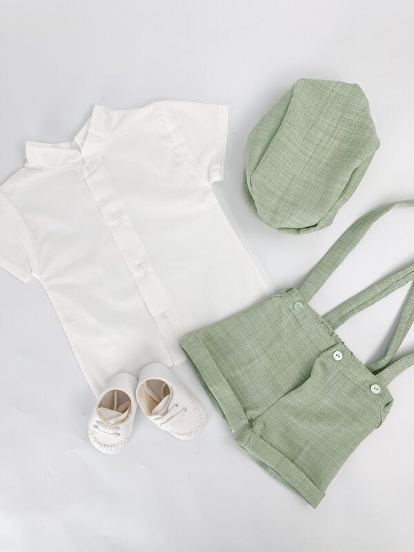 Costum botez baiat Charles