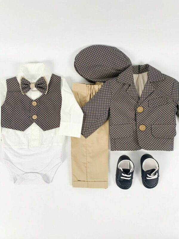 Costum botez baiat Fred