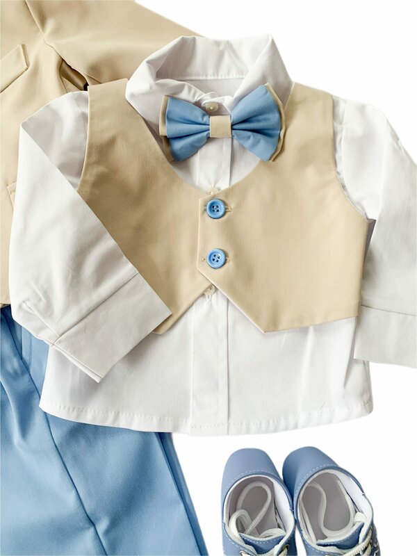 Costum botez baiat Liviu