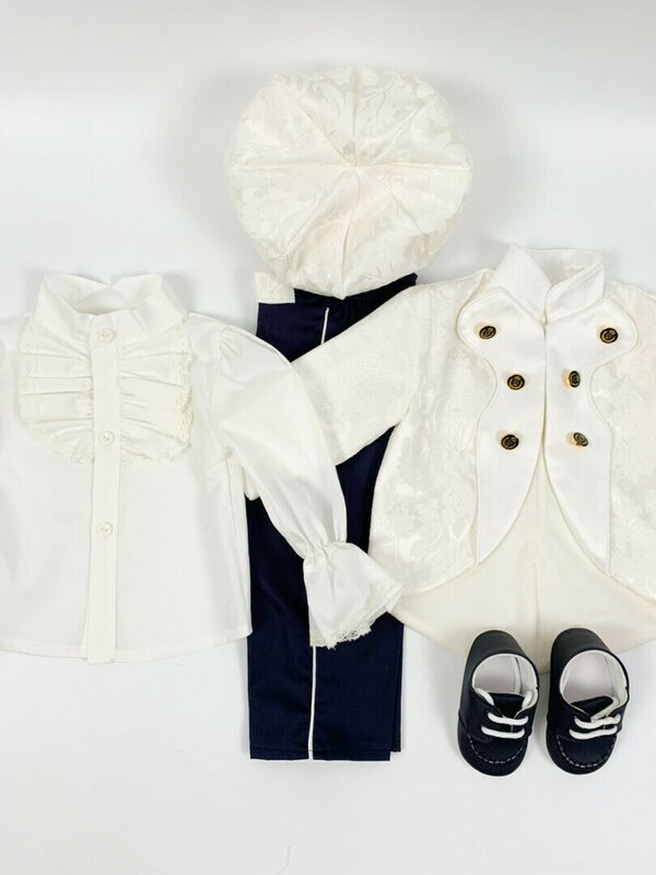 Costum botez baiat Razvan