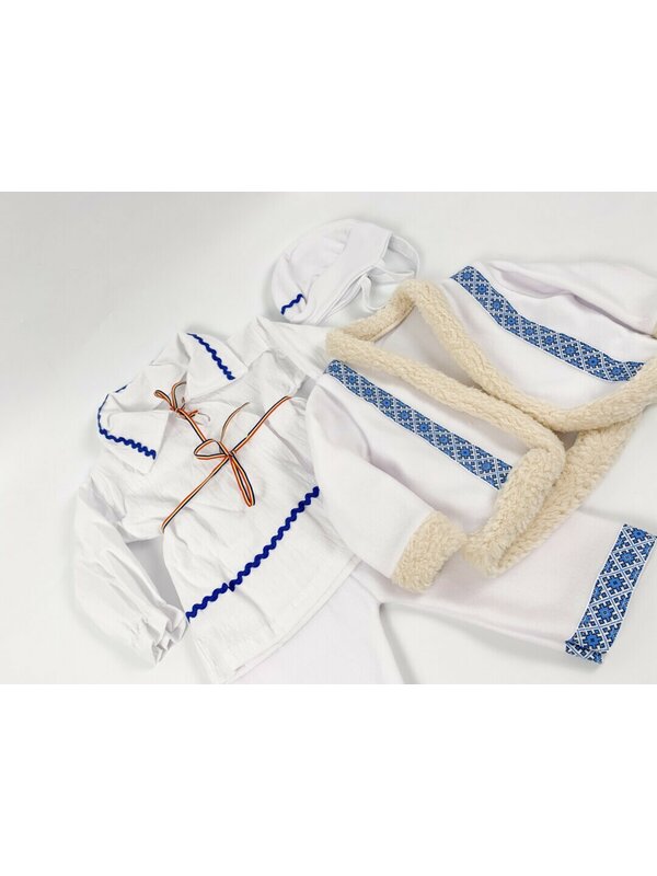 Costum traditional botez baiat Codrin