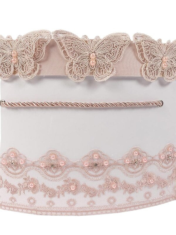 Cufar pentru trusou cu fluturi roz