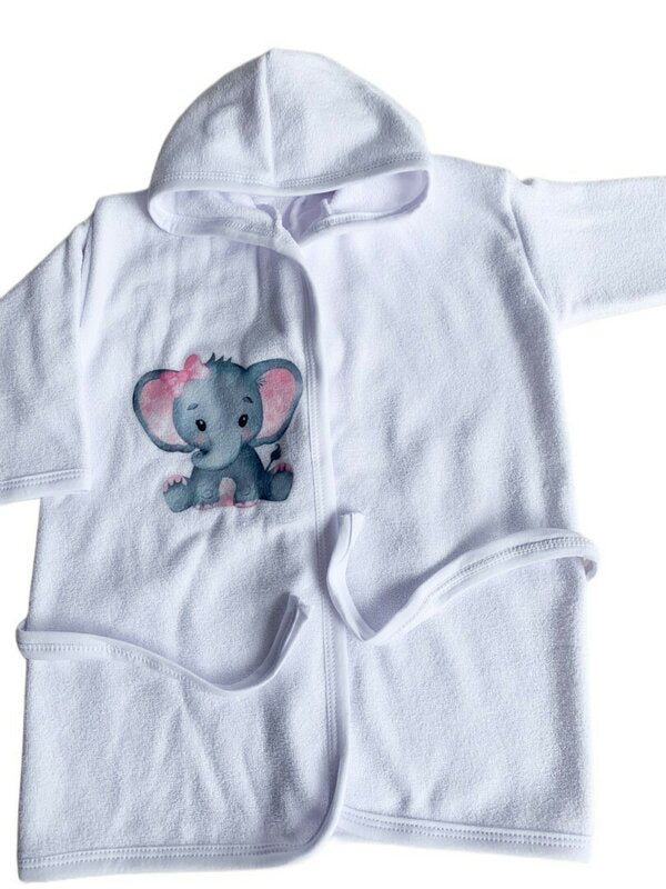 Halat baie bebelus cu elefantel