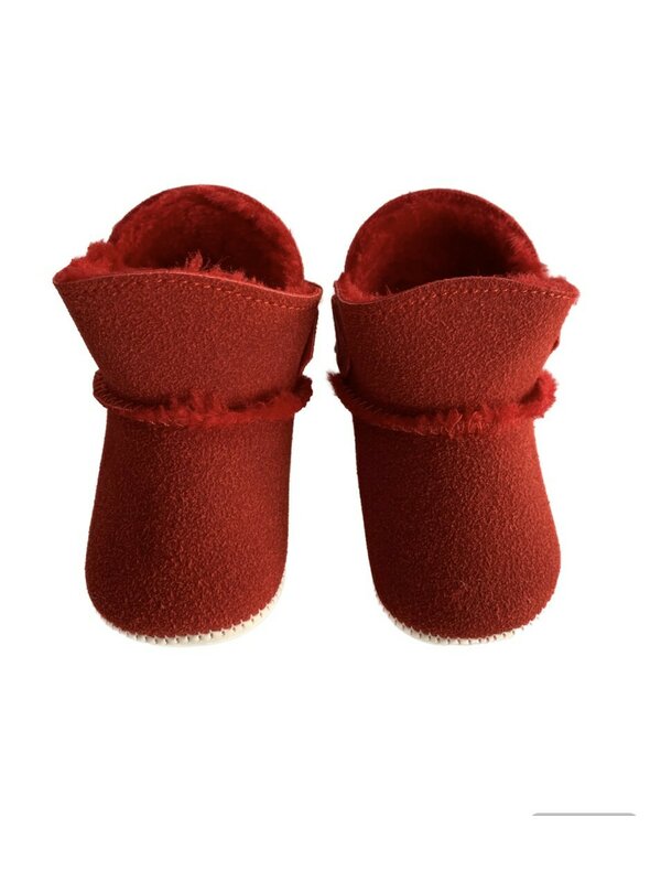 Incaltaminte imblanita iarna fetita rosie