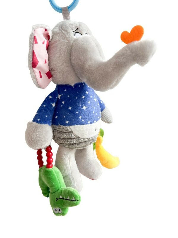 Jucarie zornaitoare de agatat Elefantel