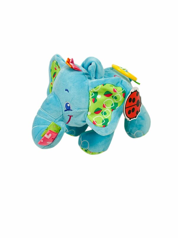 Jucarie elefant albastru cu muzica