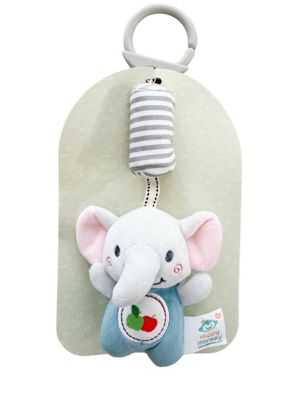 Jucarie zornaitoare cu elefantel de plus