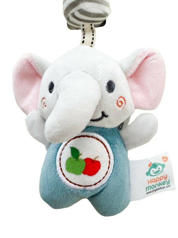 Jucarie zornaitoare cu elefantel de plus