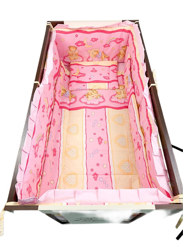 Lenjerie patut bebelus Ursulețul somnoros