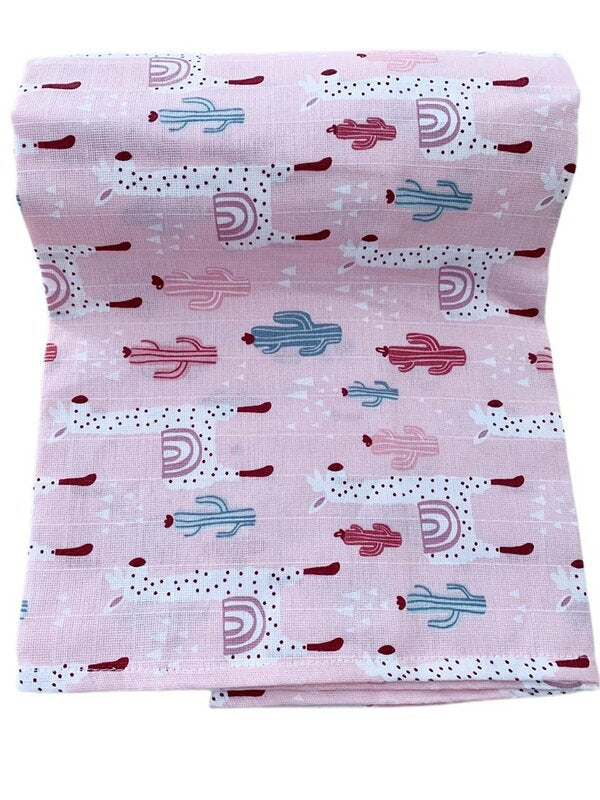 Muselina unicorn ciclam