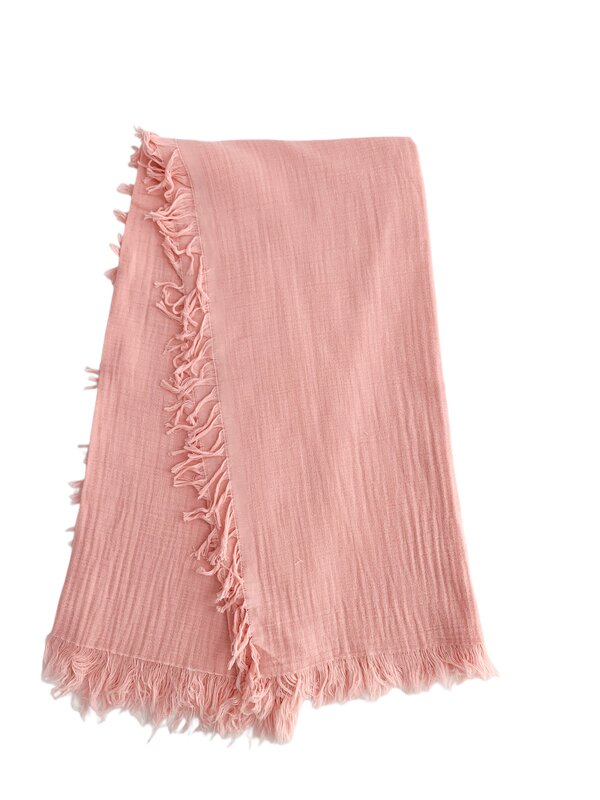 Patura bebelus din muselina roz