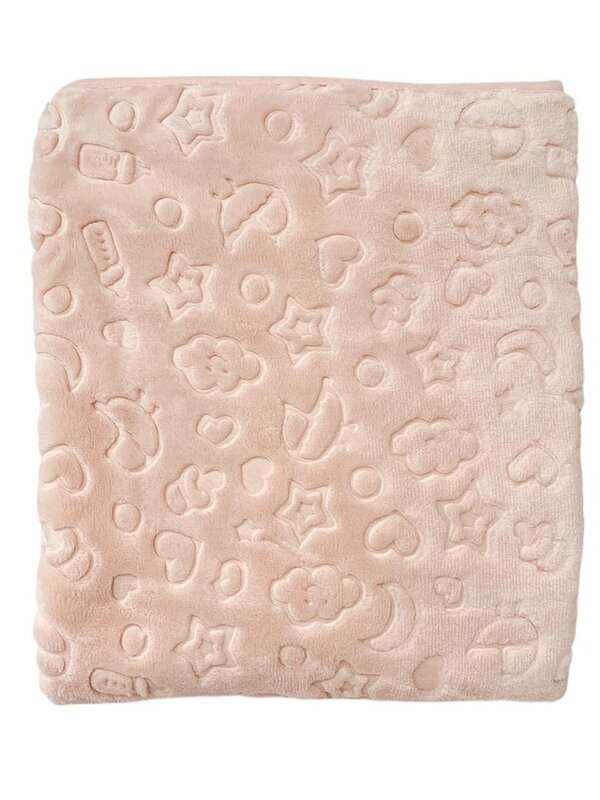Patura moale roz pudra