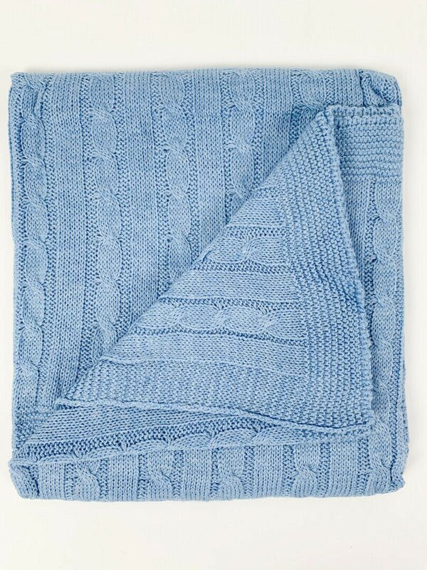 Patura tricotata albastra