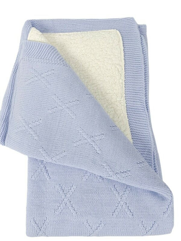 Patura tricotata albastra Cocolino