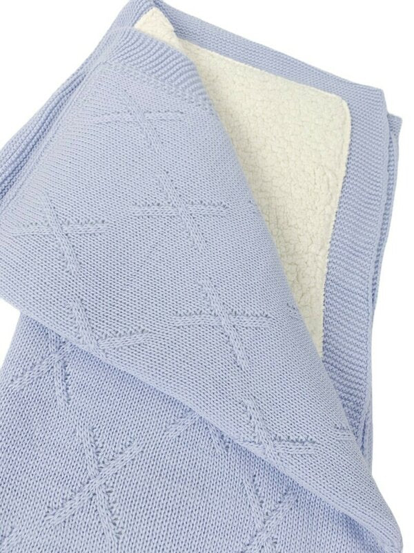 Patura tricotata albastra Cocolino