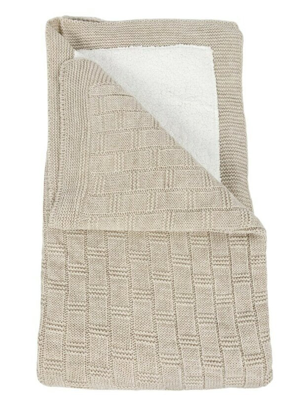 Patura tricotata bej Cocolino