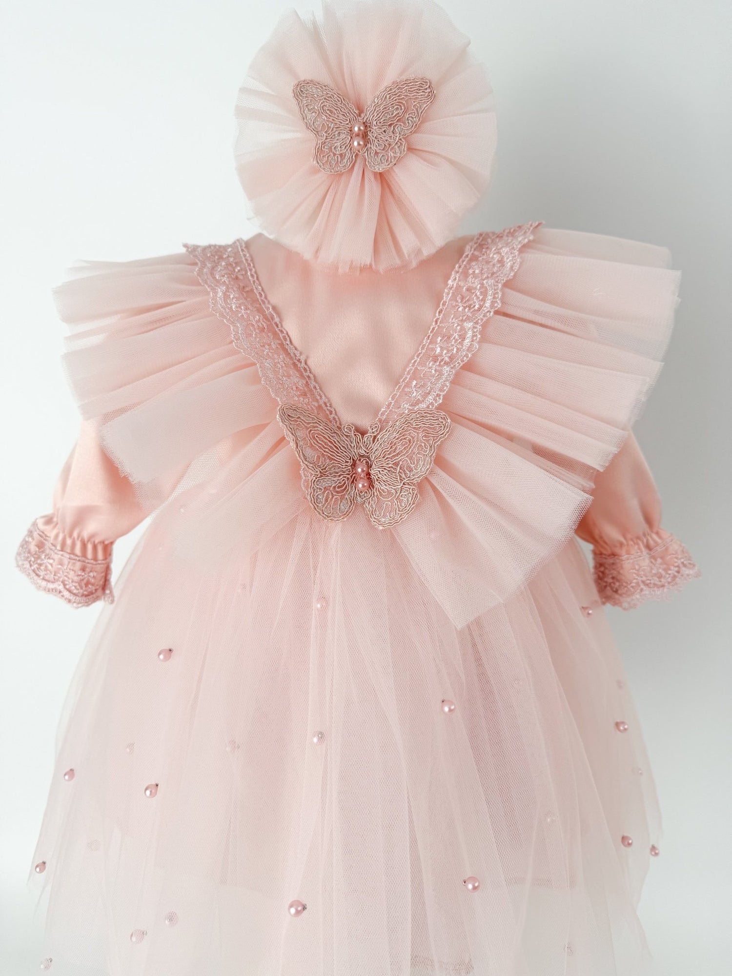 Rochie botez fetita Arabela