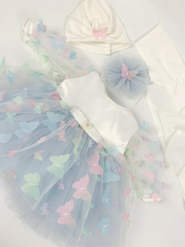 Rochie botez fetita Adria