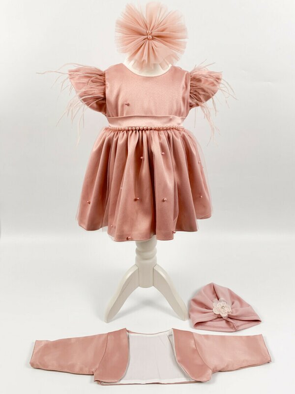 Rochie botez fetita Augustina