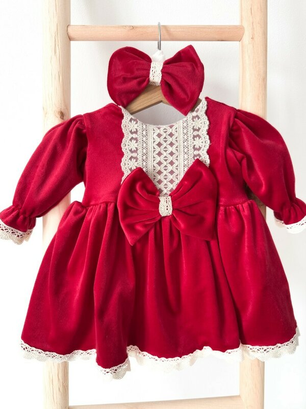 Rochie botez fetita Marisela