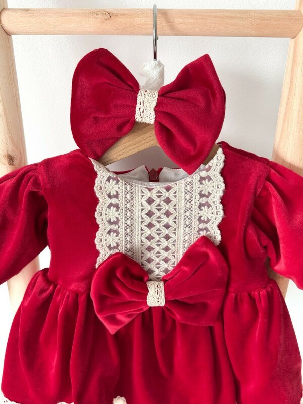 Rochie botez fetita Marisela