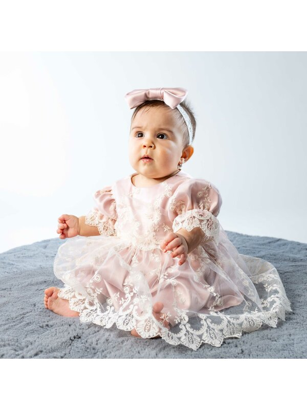 Rochie botez fetita Cora