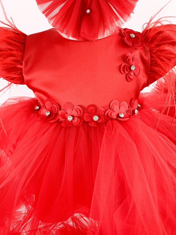 Rochie botez fetita Daciana