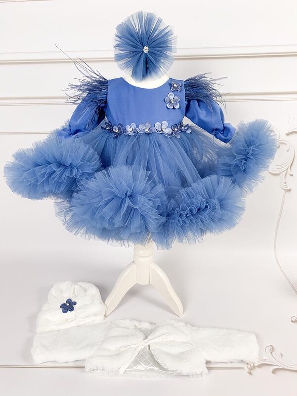 Rochie botez fetita Ecaterina