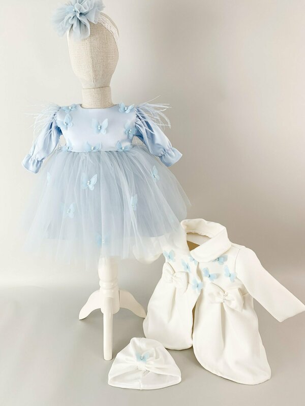 Rochie botez fetita Edea