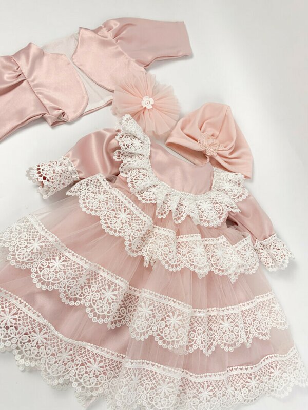 Rochie botez fetita Freya