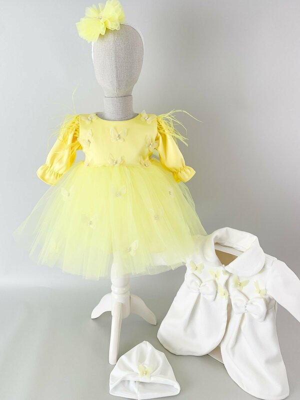 Rochie botez fetita Nadina