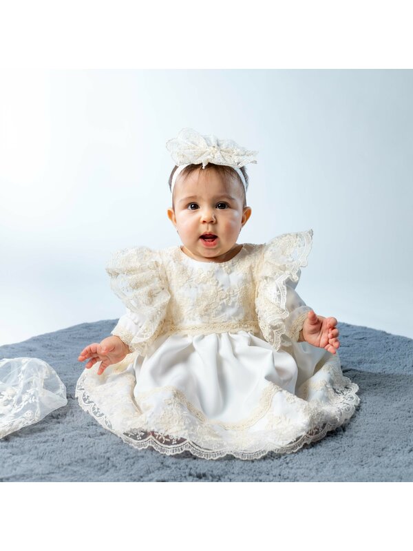 Rochie botez fetita Nerissa