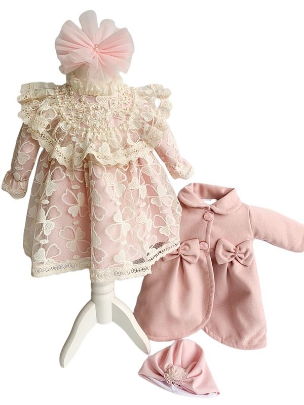 Rochie botez fetita Sanda