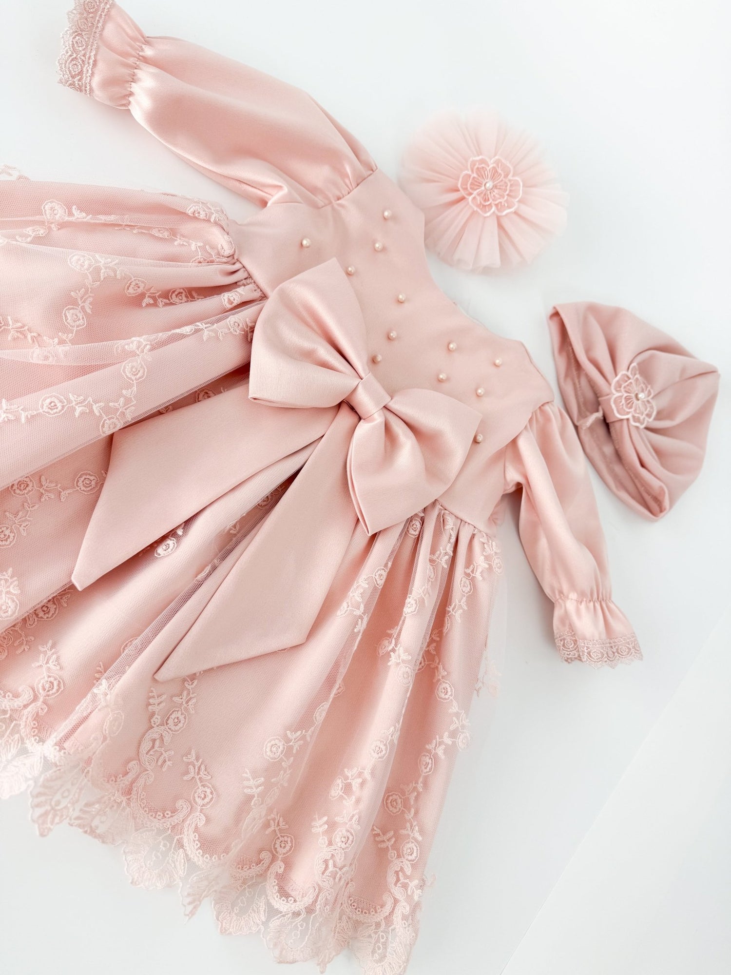Rochie botez fetita Mikaela