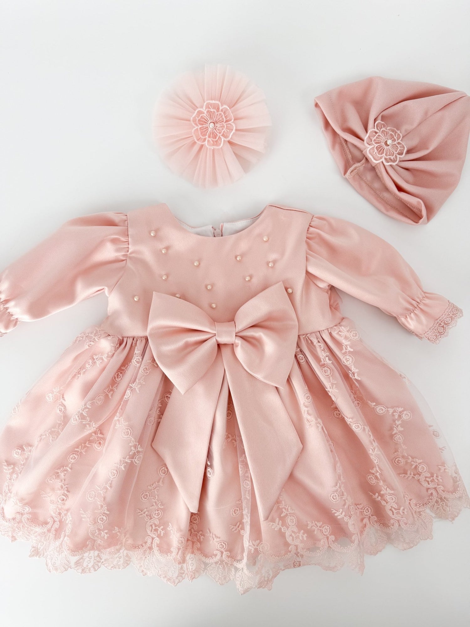 Rochie botez fetita Mikaela