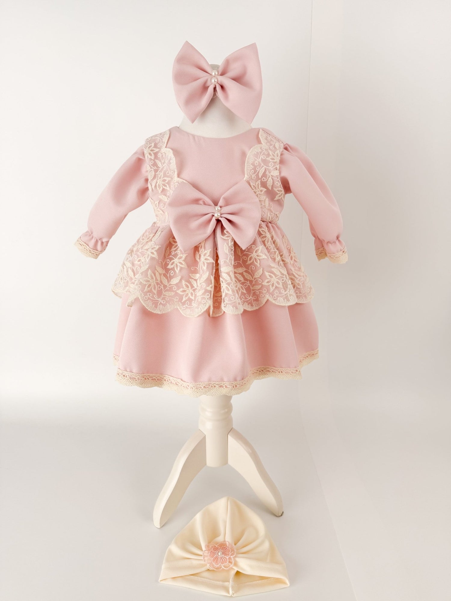 Rochie botez fetita Taisa