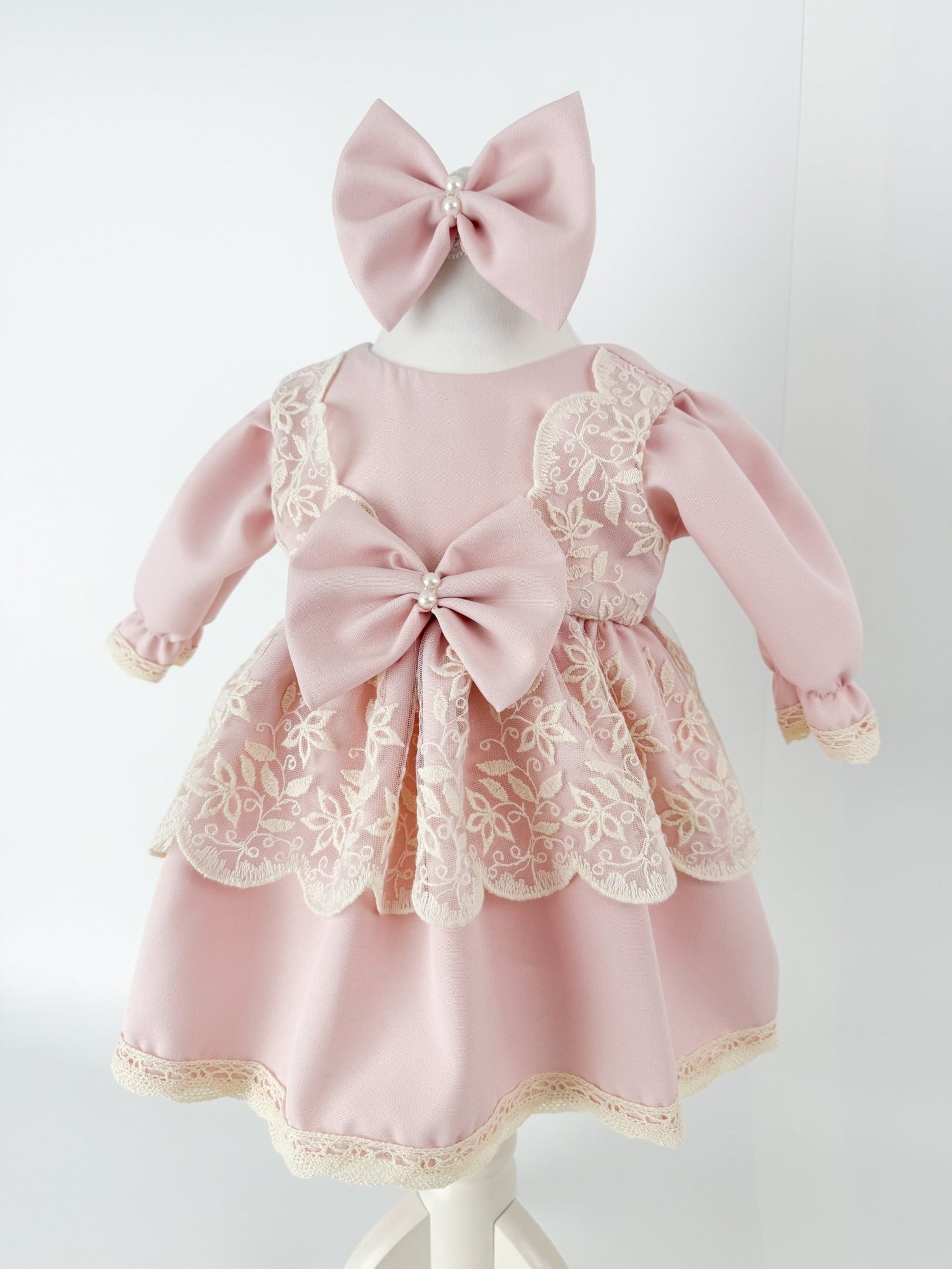 Rochie botez fetita Taisa