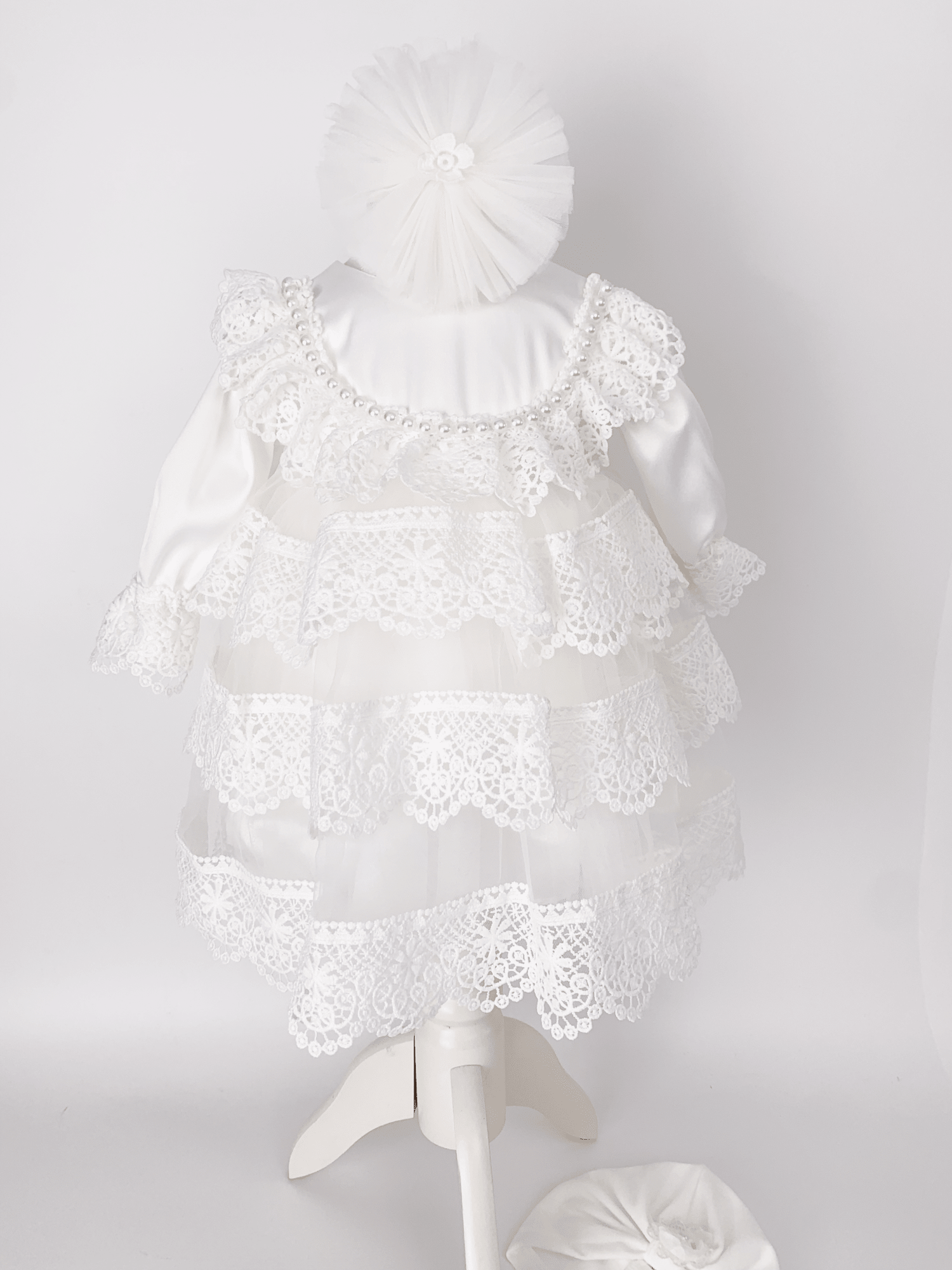 Rochie botez fetita Valentina