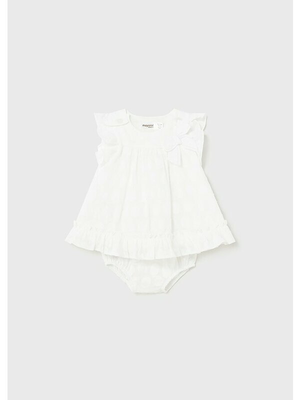 Rochie bumbac alba