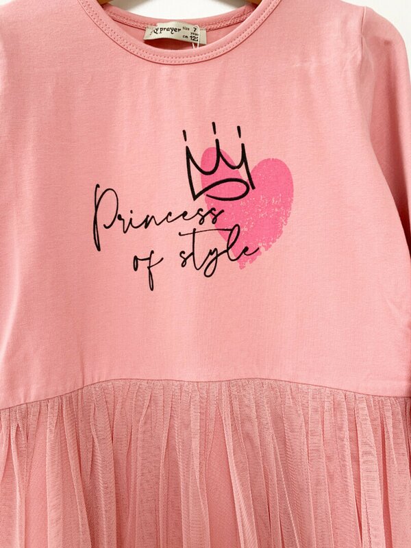 Rochie fetita roz Princess